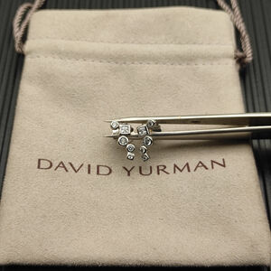 David Yurman Silver Paisley Earrings